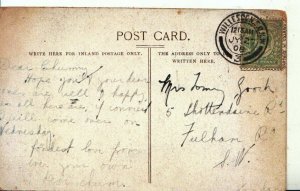 Genealogy Postcard - Gooch? - Shottendane Road - Fulham Rd - London - Ref 3461A