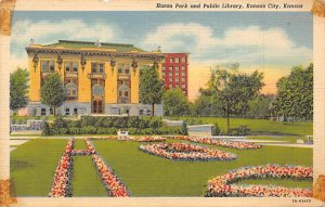 Huron Park and public library Kansas City Kansas  