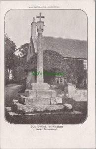 Gloucestershire Postcard - Old Cross, Saintbury SW5911