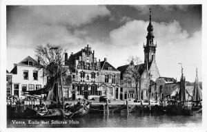 BR19577 Veere kade met schltse huis  netherlands