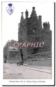 Great Britain Great Britain Postcard Old Sidney Cambridge college
