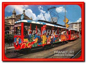 Postcard Modern Frankfurt Ebbelwoi Express