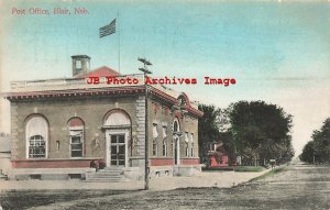 NE, Blair, Nebraska, Post Office Building, 1909 PM, A M Simon Pub No 13017