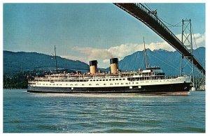 CPR Princess Patricia BC Canada Seattle Victoria Vancouver Posted Postcard 1962