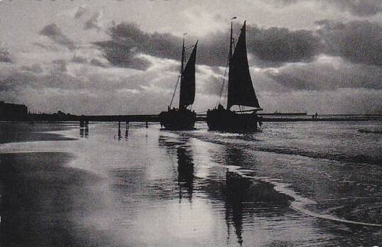 Belgium Knokke La Paix du soir 1958 Photo