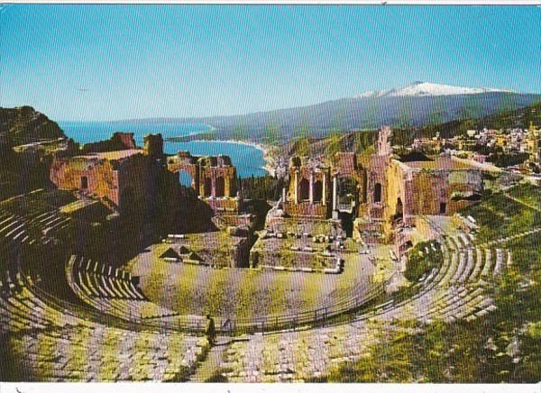 Italy Taormina The Greek Theatre