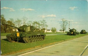 U.S. M26 General Pershing Tank, Aberdeen Proving Ground MD Vintage Postcard H47