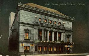 IL - Chicago. Illinois Theatre, Jackson Blvd