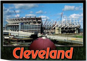 M-81027 New football stadium Cleveland Ohio