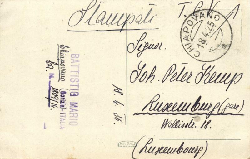 italy, TRIESTE, Cattedrale di San Giusto (1925) Stamps