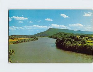 Postcard The Tennessee River And Lookout Mountain Chattanooga Tennessee USA