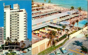 Shelborne on the Ocean Hotel Miami Beach FL c1955 Vintage Postcard C57