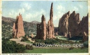 Cathedral Spires - Garden of the Gods, Colorado CO  