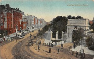 Lot152 stephen s green dublin ireland tram  tramway