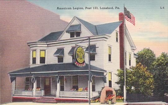 Pennsylvania Lansford American Legion Post 123