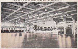 Rhode Island Providence Rhodes-On-The-Pawtuxet Casino Interior 1921