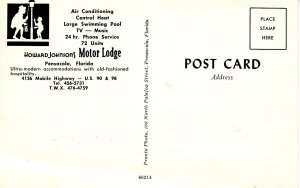 FL - Pensacola. Howard Johnson's Motor Lodge