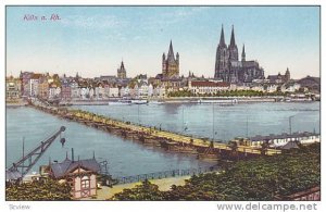 Panorama, Koln a. Rh. (North Rhine-Westphalia), Germany, 1900-1910s