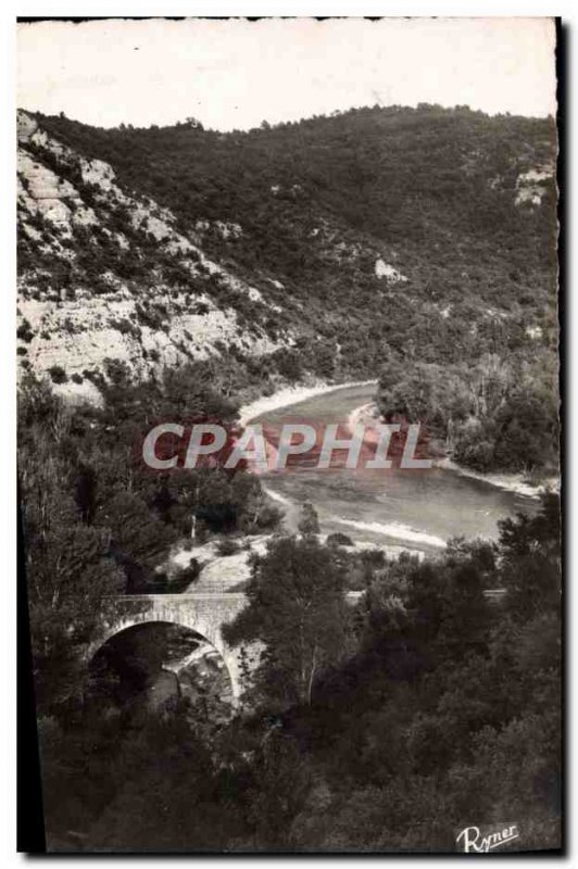 Old Postcard Greoux Les Bains Bridge collostre