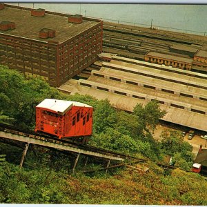 c1960s Pittsburgh, PA Monongahela Incline Car PC Railway Station Industrial A265