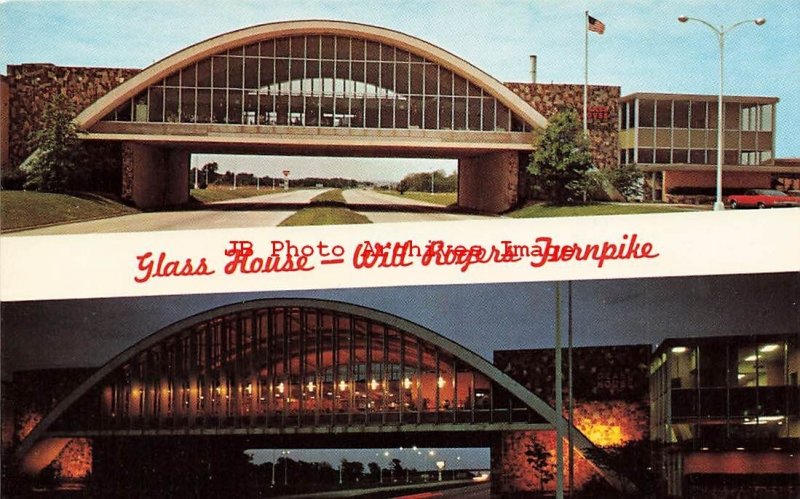 6 Postcards, Vinita, Oklahoma, Glass House Restaurant, Various Scenes