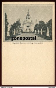 dc1361 - GERMANY Nuernberg 1896 Bayerische Landes Ausstellung. Pioneer Postcard