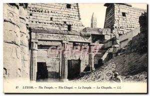 Postcard Ancient Egypt Egypt Luxor Temple Chapel