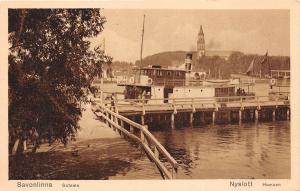 B76336 Savonlinna Finland Nyslott Hamnen