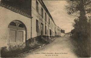 CPA Yvrac - Route de BORDEAUX - Vue prise de la cote (140145)