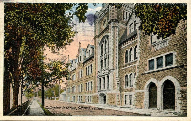 Canada - Ontario, Ottawa. Collegiate Institute