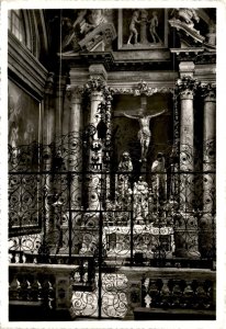 Duomo, Chapel of the Holy Crucifix, Trento, G. Pedrotti. Postcard