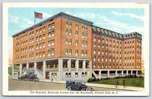 Boscobel Kentucky Avenue Near The Boardwalk Atlantic City New Jersey NJ Postcard