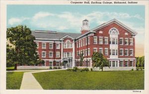 Indiana Richmond Carpenter Hall Earlham College 1953 Curteich