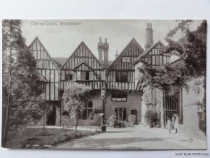 Hampshire CHENEY COURT Winchester - Old Postcard by Valentine's 14068