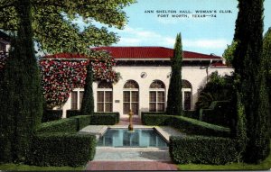 Texas Fort Worth Woman's Club Ann Shelton Hall