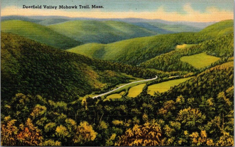 Massachusetts Mohawk Trail The Deerfield Valley