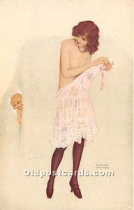 Le Petit Indiscret # 46 Marque L-E Artist Raphael Kirchner Unused 