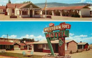 Bob's Western Motel Kremm Ling Colorado 1950s Postcard Grover Dexter 4202