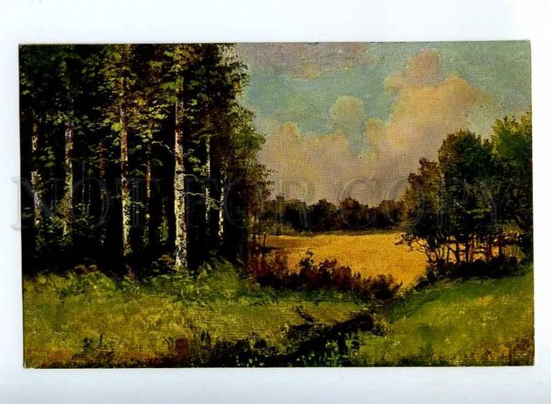 224611 RUSSIA PETROV Rye ripe SELIN #89 vintage postcard