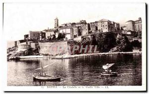 Old Postcard Corsica Corsica Bastia Citadel and Old Town