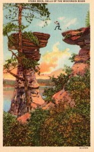 Wisconsin Dells Stand Rock Curteich
