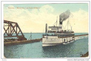 Steamer Modjeska On Lake Ontario, Ontario, Canada, PU-1916