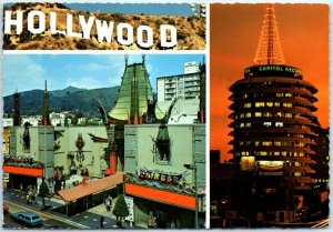 Postcard - Hollywood, California