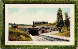 St. Clair Tunnel Sarnia Ontario ON Unused Postcard E68