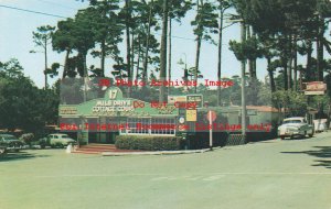 CA, Pacific Grove, California, 17 Mile Drive Cottage Court Motel, 50s Cars, DP