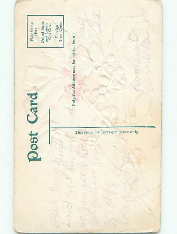 Divided-Back CHRISTMAS SCENE Great Postcard AA0234