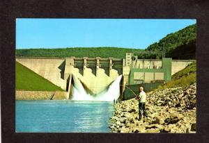 PA Kinzua Dam Warren Kane Bradford Pennsylvania Salamanca New York Postcard NY