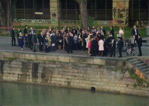 JUDAICA, Jewish Museum of Vienna, Rosh Hashanah at Danube Canal 2009 Tashlikh