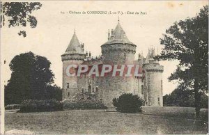 Old Postcard Chateau of Combourg I and V Cote du Parc