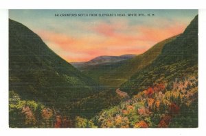 NH - Crawford Notch. View from Elephant's Head Gateway